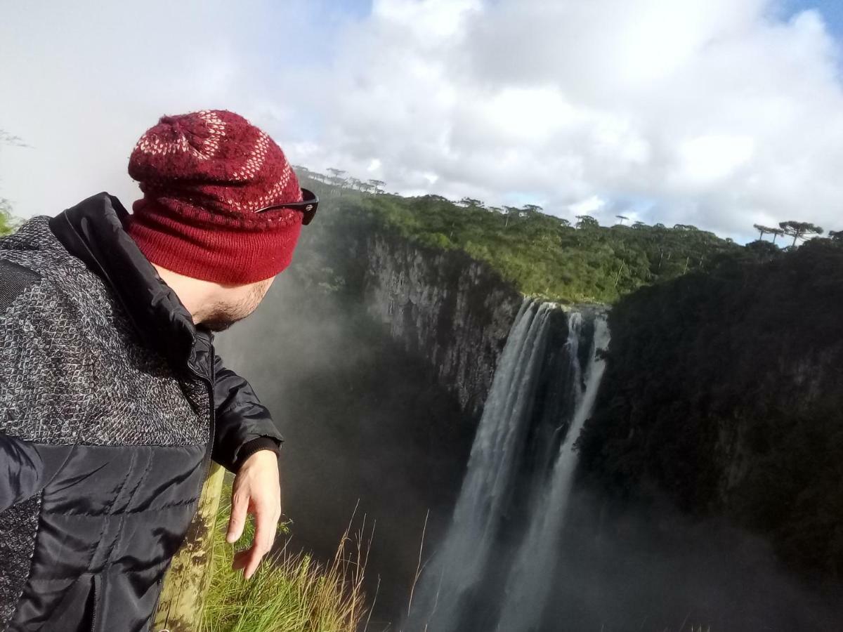 Ecohostel Dos Canyons Santa Catarina Прая Гранде Екстериор снимка